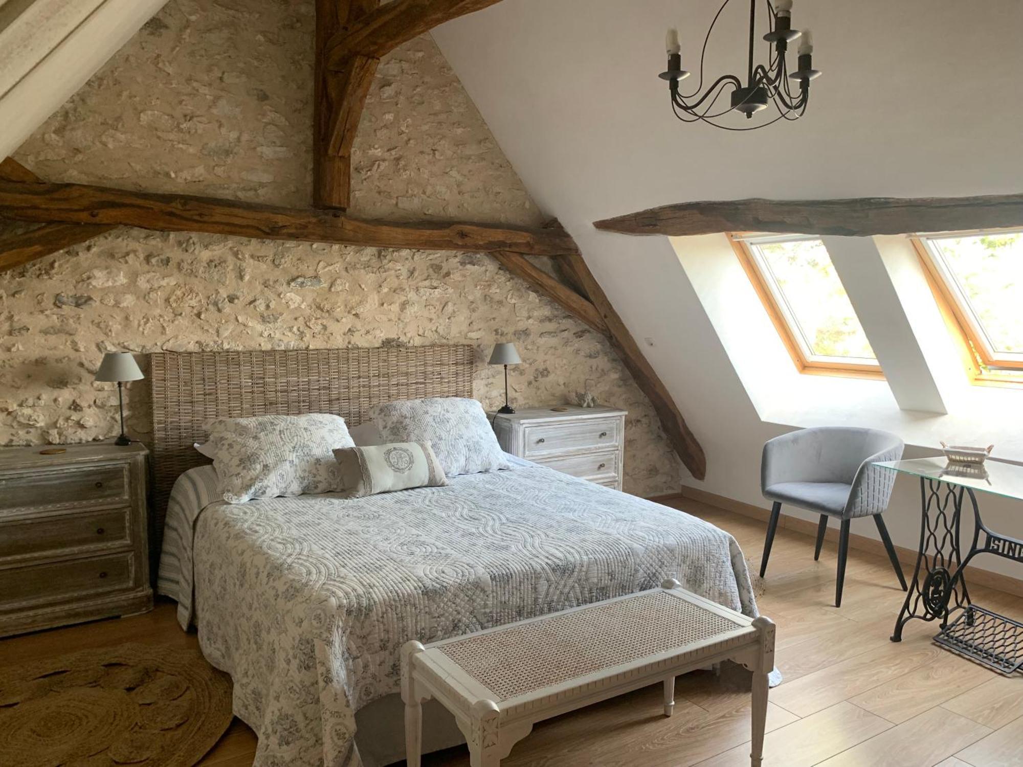 La Bihourderie Bed & Breakfast Azay-sur-Indre ภายนอก รูปภาพ